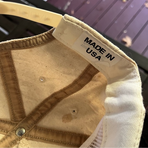 Vintage Kennametal Low Profile Duck Canvas SnapBack (Made in USA 🇺🇸) - Picture 6 of 9